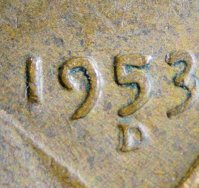 HIGH GRADE MINT ERROR 1953-D LINCOLN WHEAT CENT RPM#1 FS#501 Guaranteed