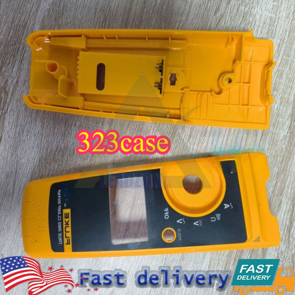 For Fluke 323 AC Clamp Meter Front Shell +Back Cover Case Front and Rear Shells#