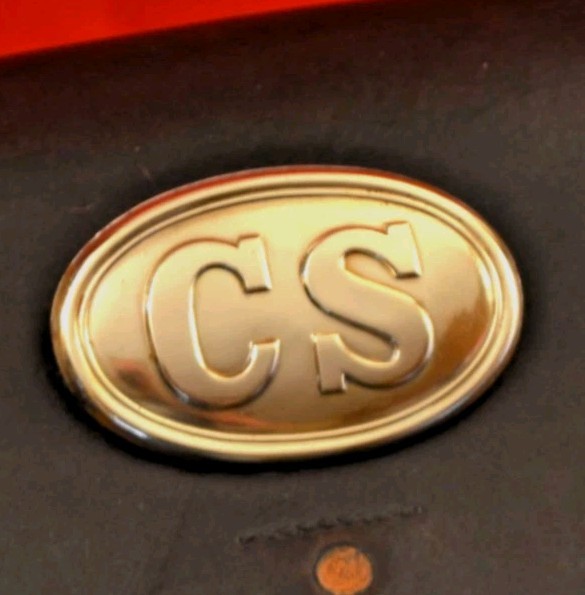 CSA CIVIL WAR CS BOX PLATE LEAD FILL w/LOOPS QUALITY RESTRIKE PLATE ONLY