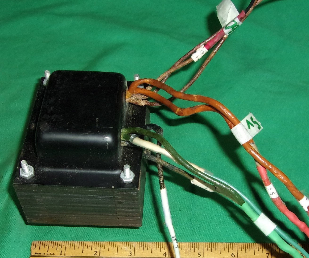 Tube Amp Power Transf. Magnetic Windings V-3250 (352708) 5V, 6.3V, 260-0-260Vct