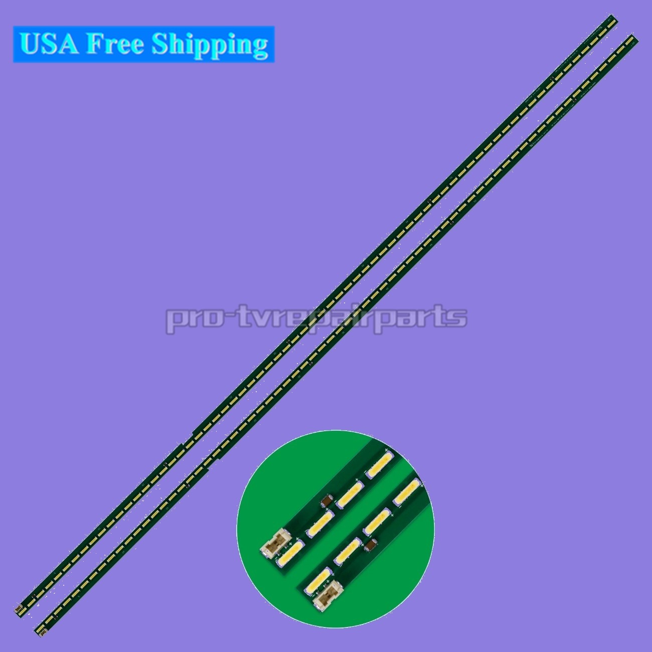 2Pcs LED Backlight Strips For LG 6916L-2305A 6916L-2306A 6922L-0143A 65UH615A-UC