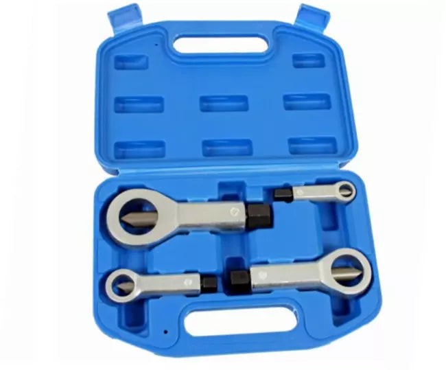 4pc Nut Splitter Set Remove Broken Corroded Damaged Nut 9-27mm US PRO 5894