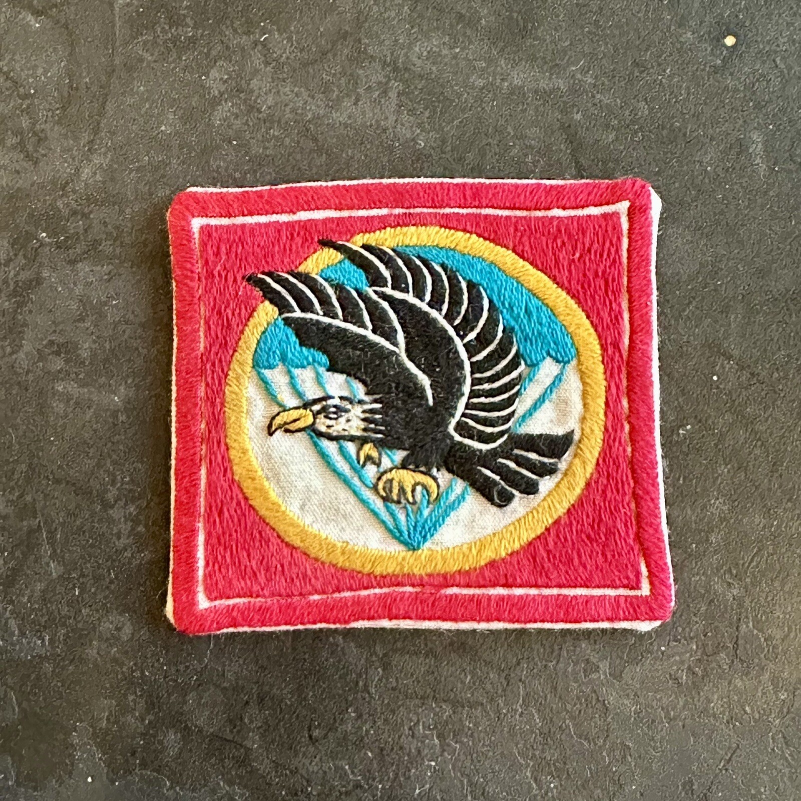 Vietnam War ARVN Airborne Patch Original Tailor Made Embroidered