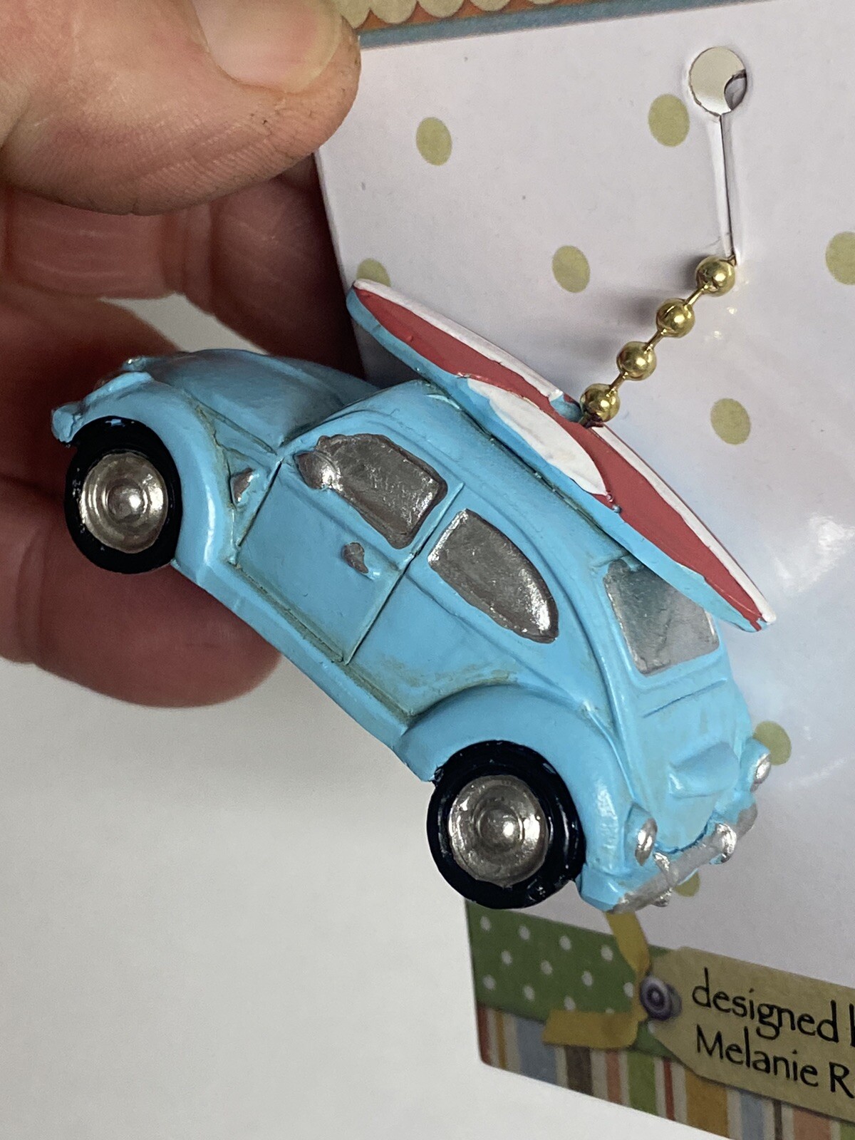 Clementine Design. VW Beetle/Bug Ceiling Fan Pull.
