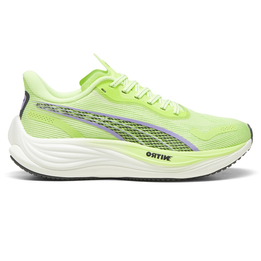 PUMA Velocity Nitro 3 Running  Womens Yellow Sneakers Athletic Shoes 37774914