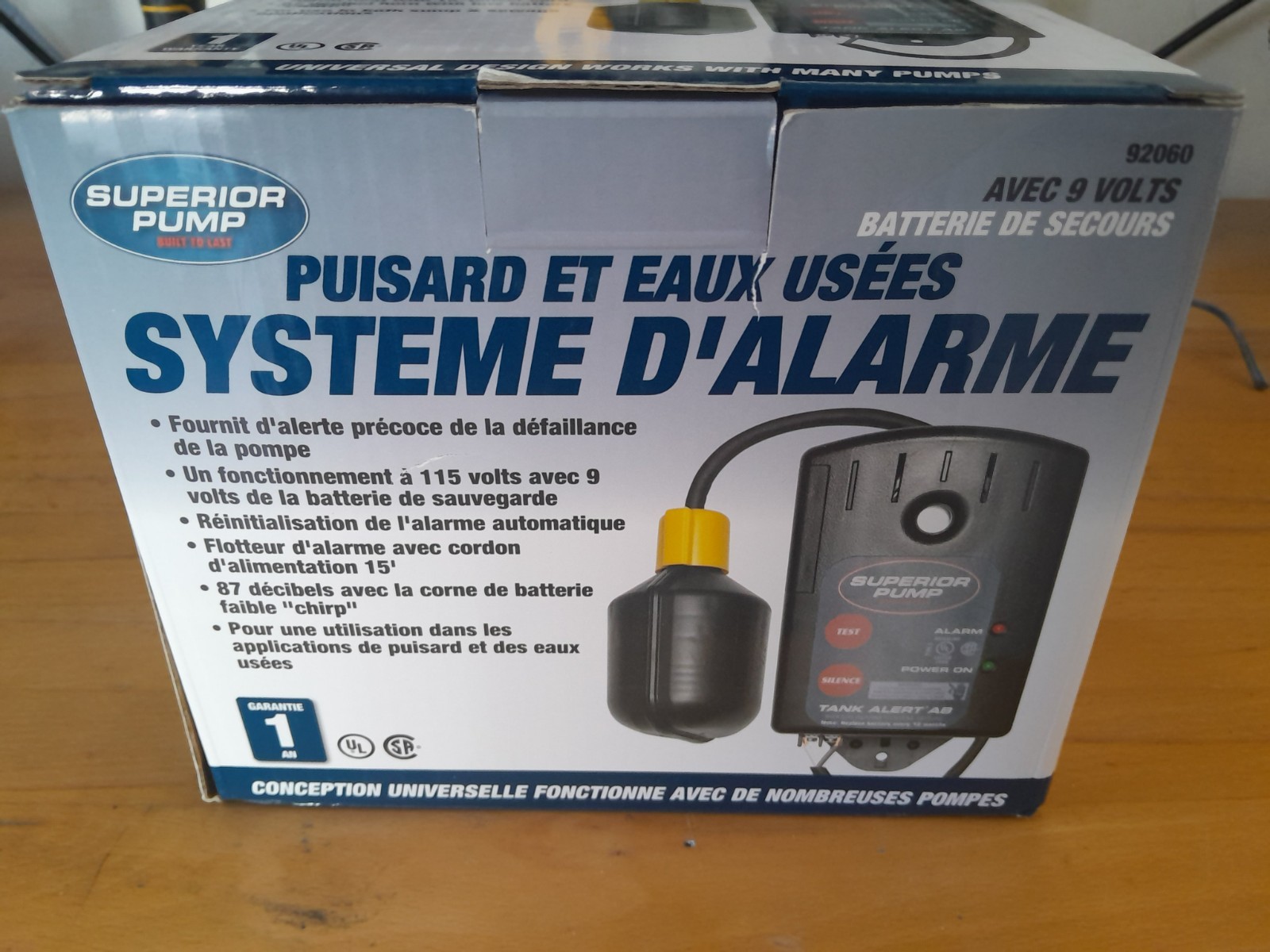 Sump/Sewage Alarm System
