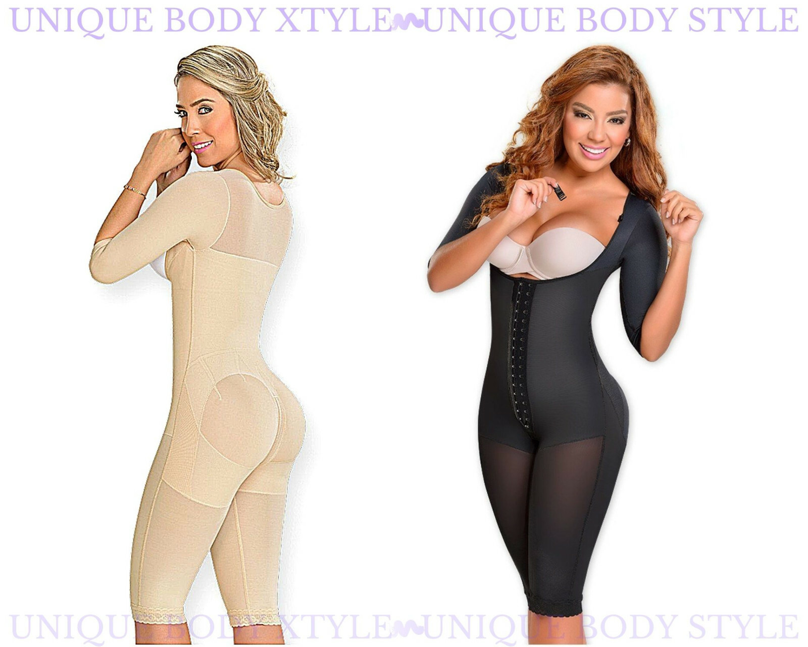 Fajas Colombianas Reductoras Post-surgery Full Body Shapewear Girdle M&D 0074