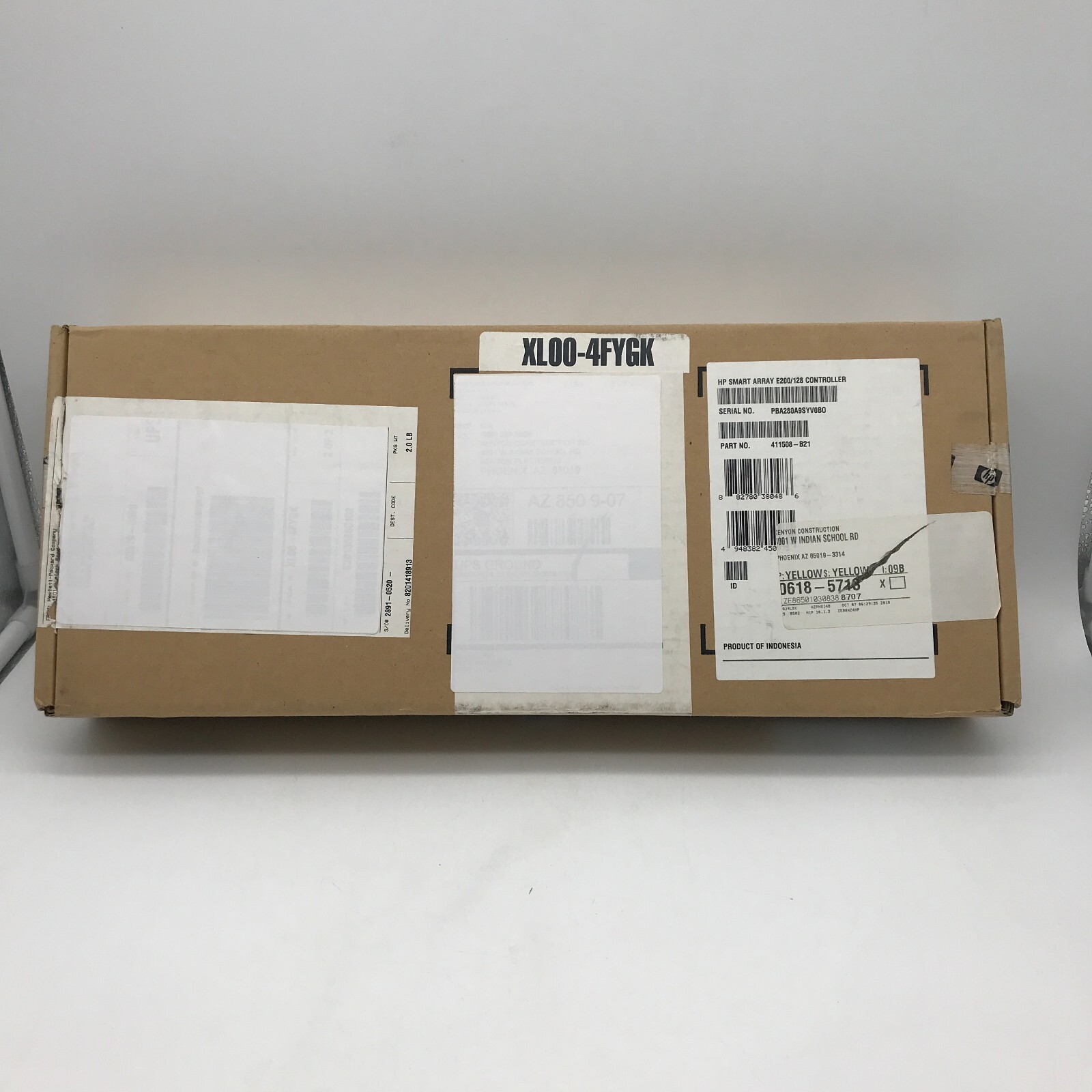 HP 411508-B21 PCI-Express x4 SATA / SAS Smart Array E200/128 Controller