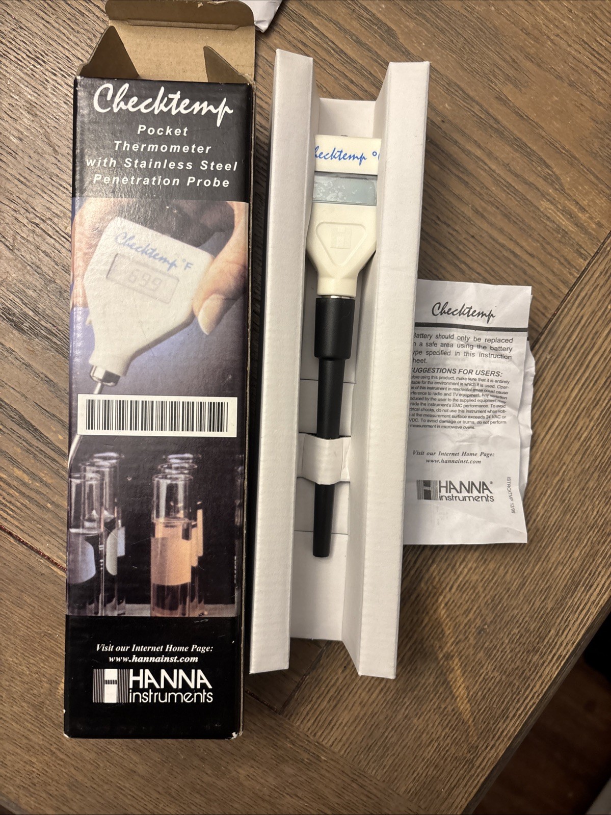 Checktemp® Digital Thermometer (HI98501) - Hanna Instruments