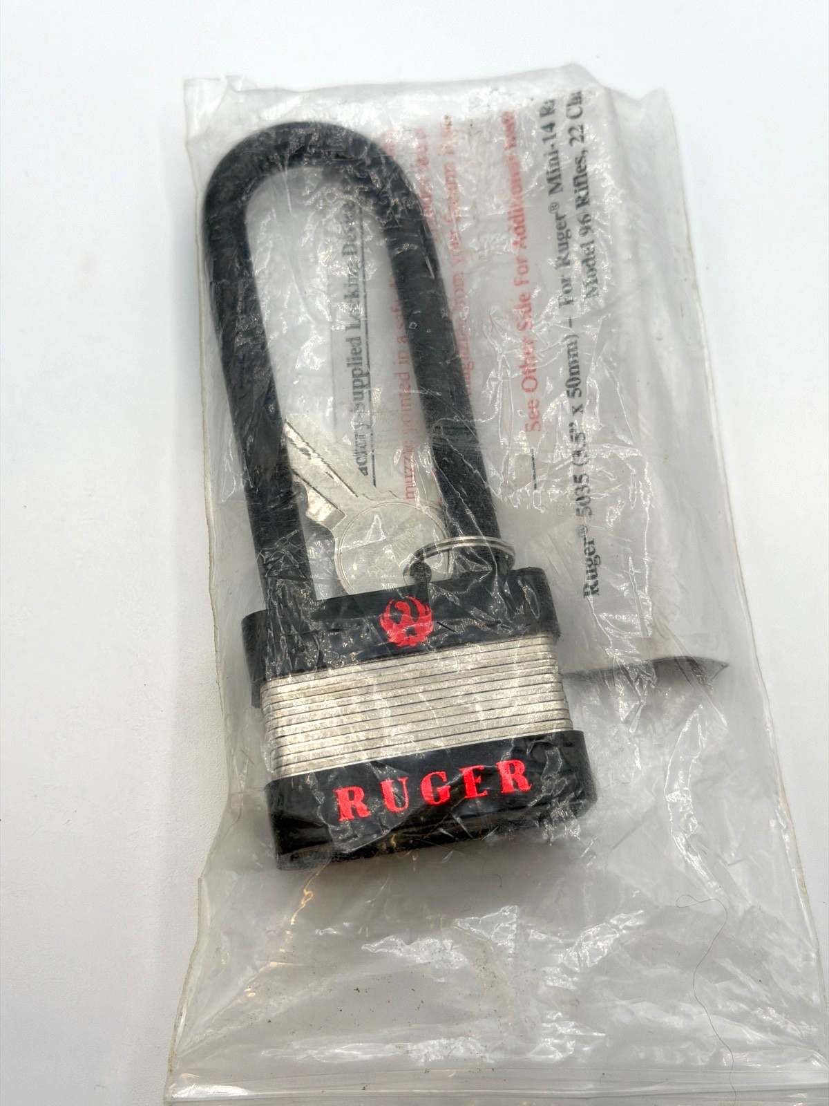 ORIGINAL RUGER Firearm Gun Lock Padlock With 2 Keys #5035A