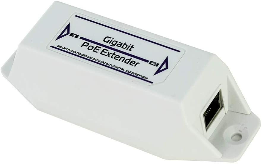 Single Port Gigabit POE+ Extender - 802.3af/at - POE-EX2001 (Indoor Gigabit PoE)