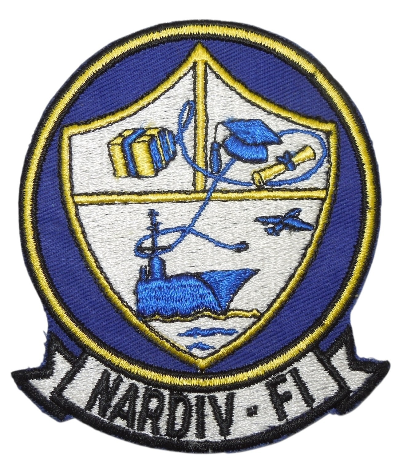 Vietnam War US Navy NARDIV-FI Naval Air Reserve Division Fixed Wing Patch H32
