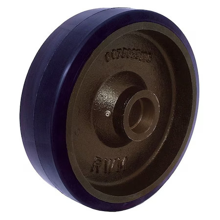 Caster Wheel, Polyurethane, 6 In., 1620 Lb.,  Uir-0625-12