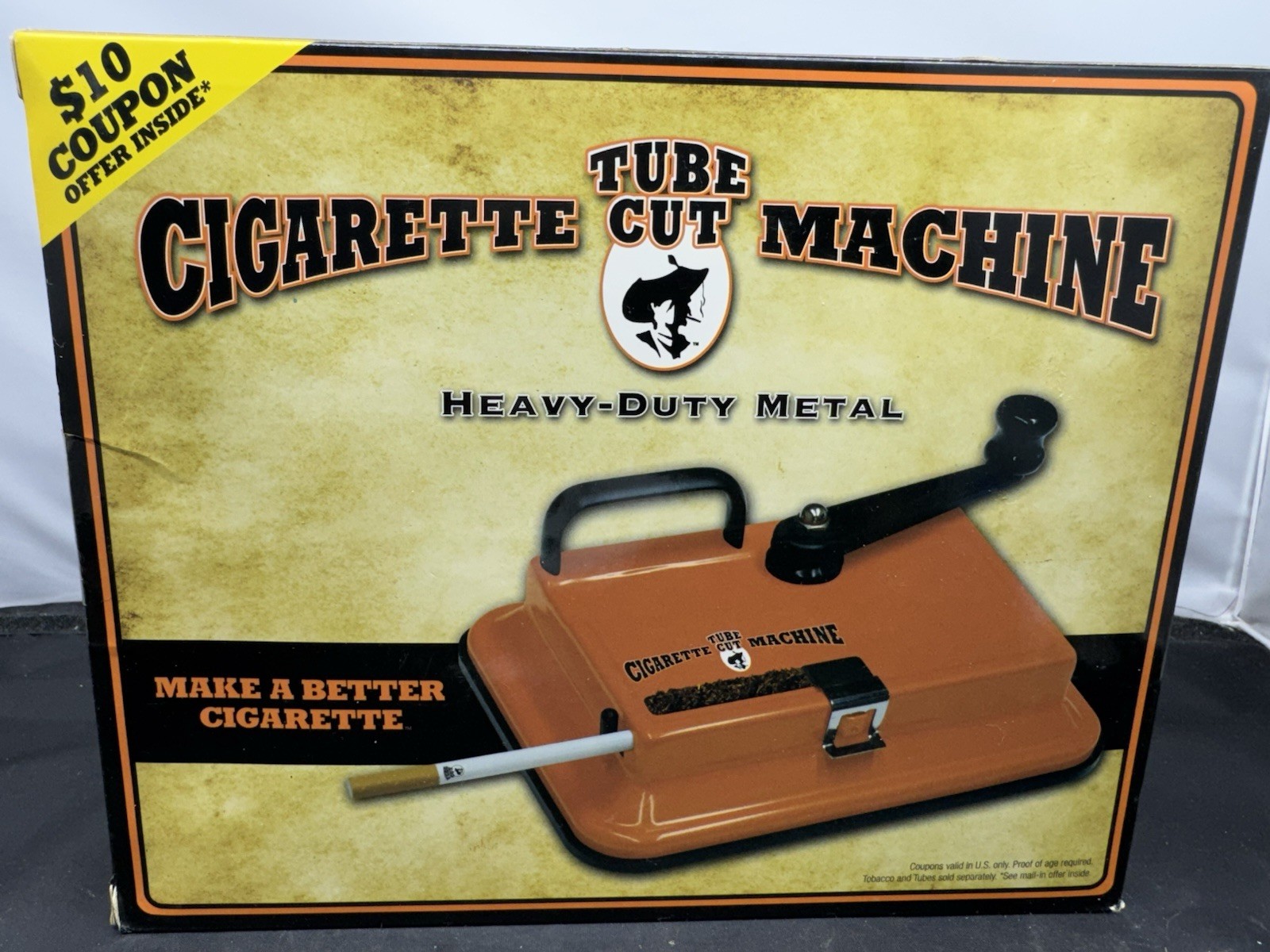 Tube Cut Tabletop Cigarette Making Machine Injector 100's & King Size