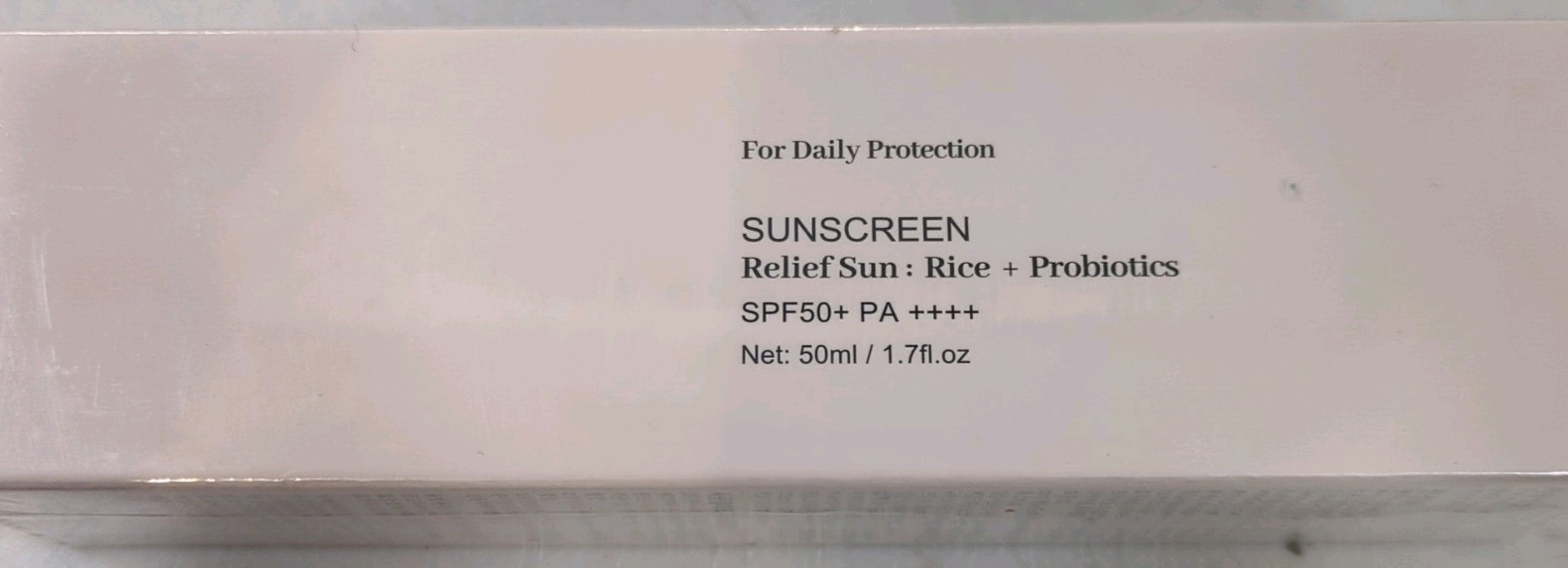 Sunscreen Relief Sun: Rice & Probiotics SPF50+ PA++++ 1.7floz