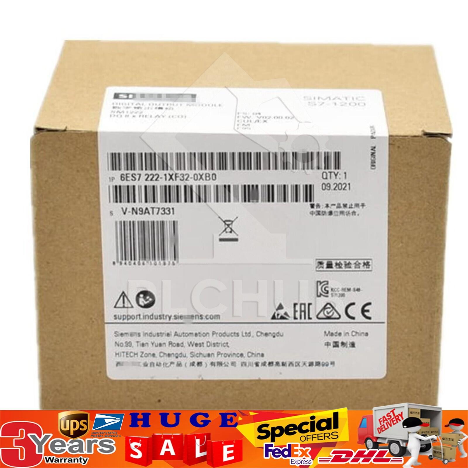 New Siemens 6ES7222-1XF32-0XB0 6ES7 222-1XF32-0XB0 S7-1200 Digital output SM1222