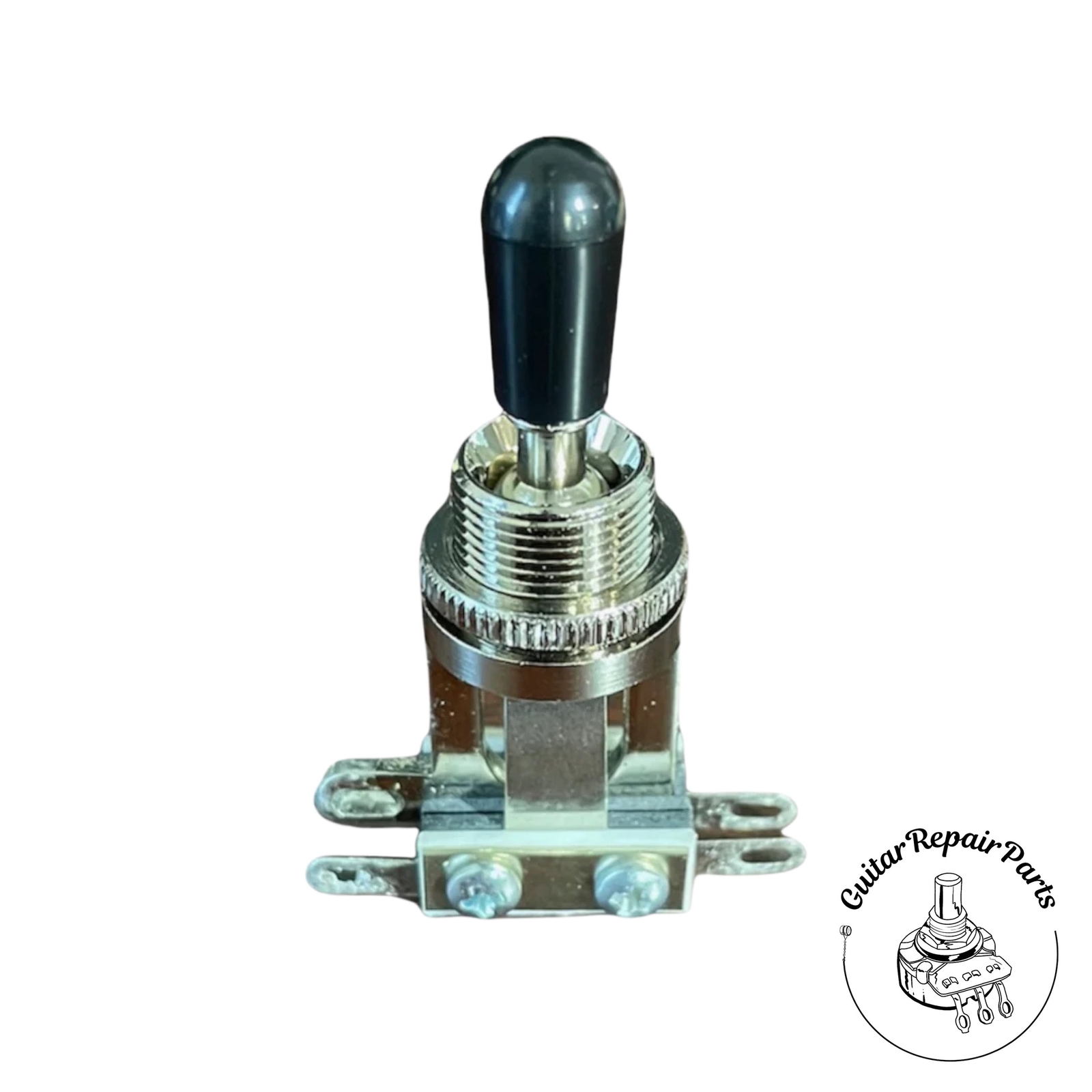 Switchcraft 3 Position Pickup Selector Toggle Switch, Straight / Short - Nickel