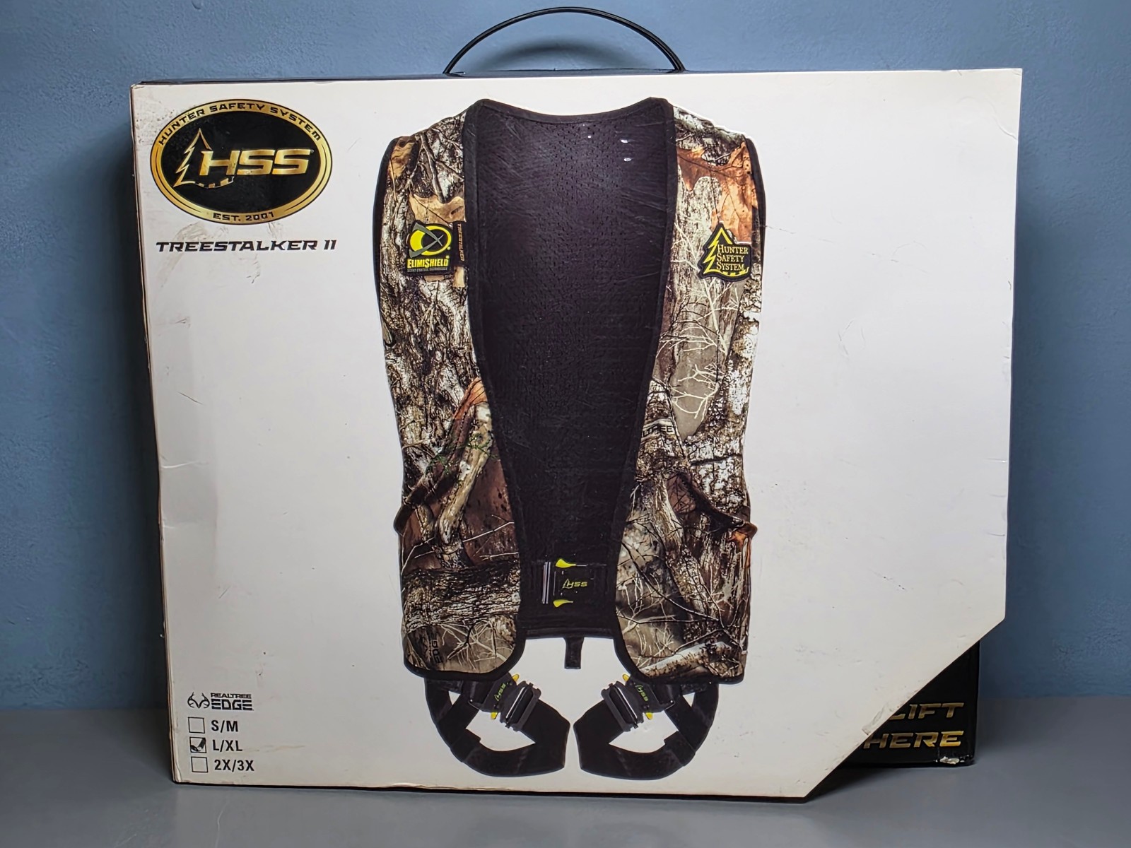 Realtree EDGE Hunter Safety System Vest - Treestalker II - L/XL - New & Sealed