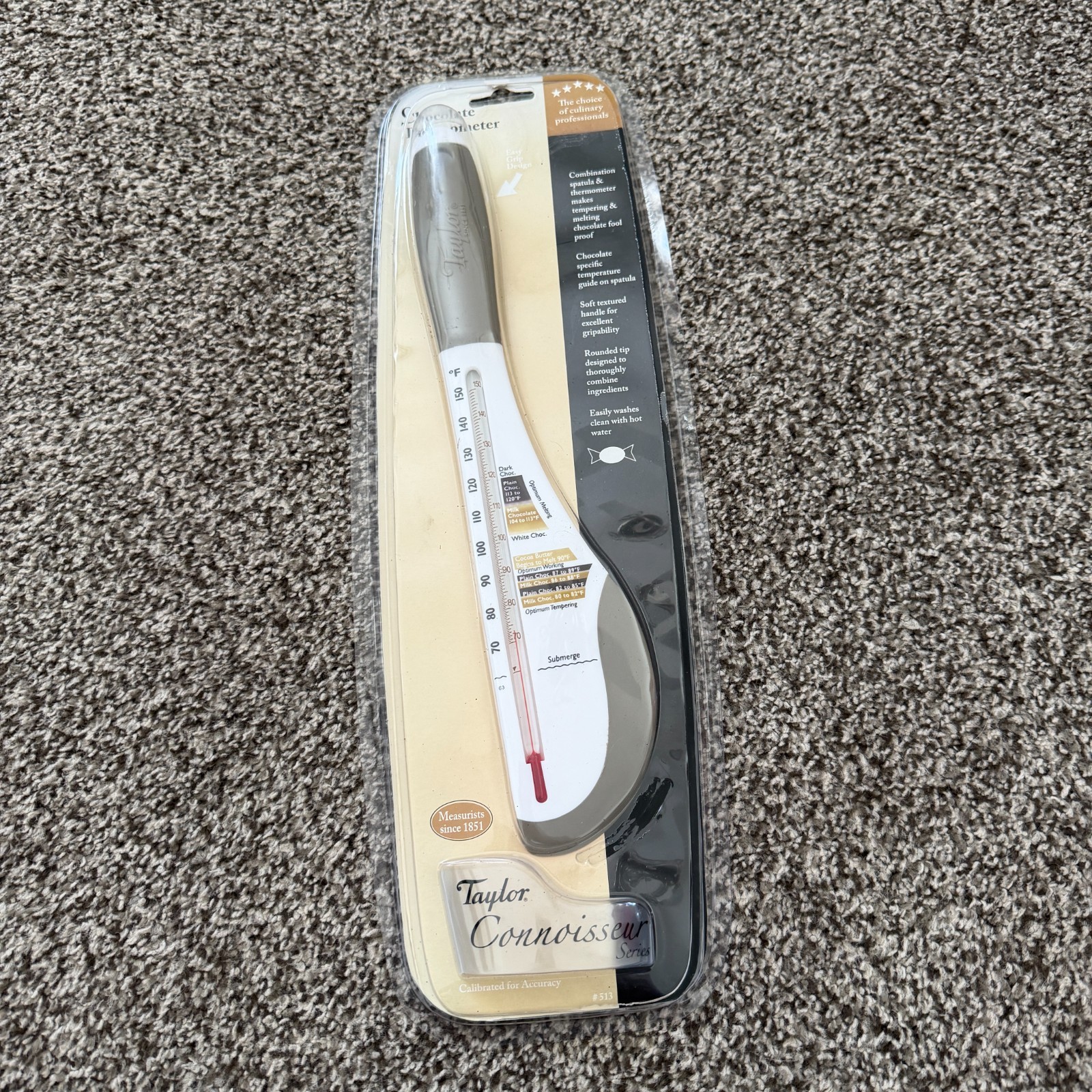 Taylor Candy Chocolate Thermometer Spatula Baking Tool New