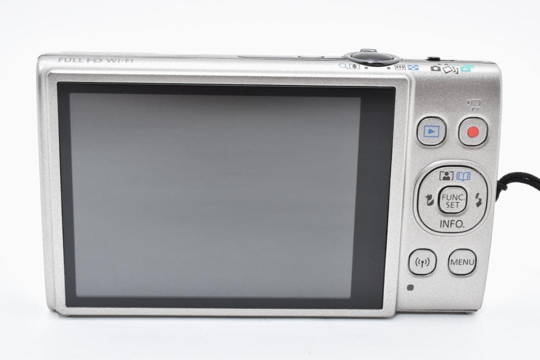 Canon IXY 650 Silver Compact Digital Camera Tested with Battery and Charger