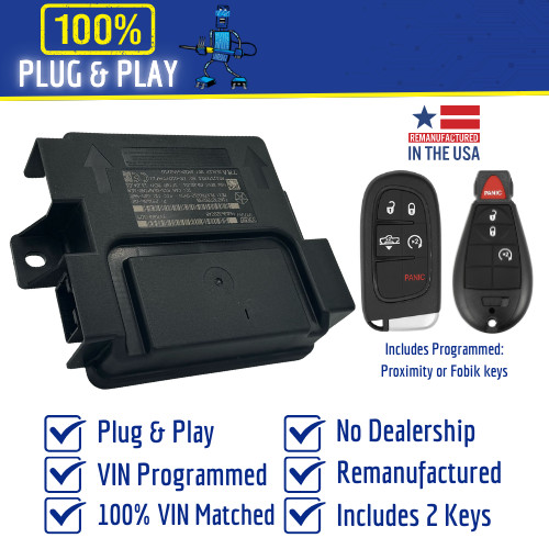 2014 RAM 3500-5500 RF Hub Module Part# 68213714AH w/ programmed keys