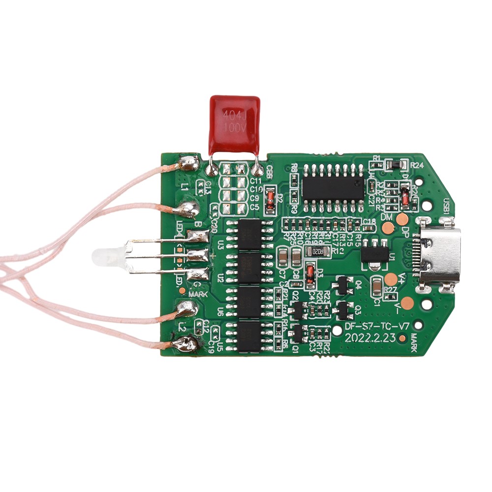 2PCS Dual Coil 15W Wireless Charger Transmitter Module Fast Charging Board DIY