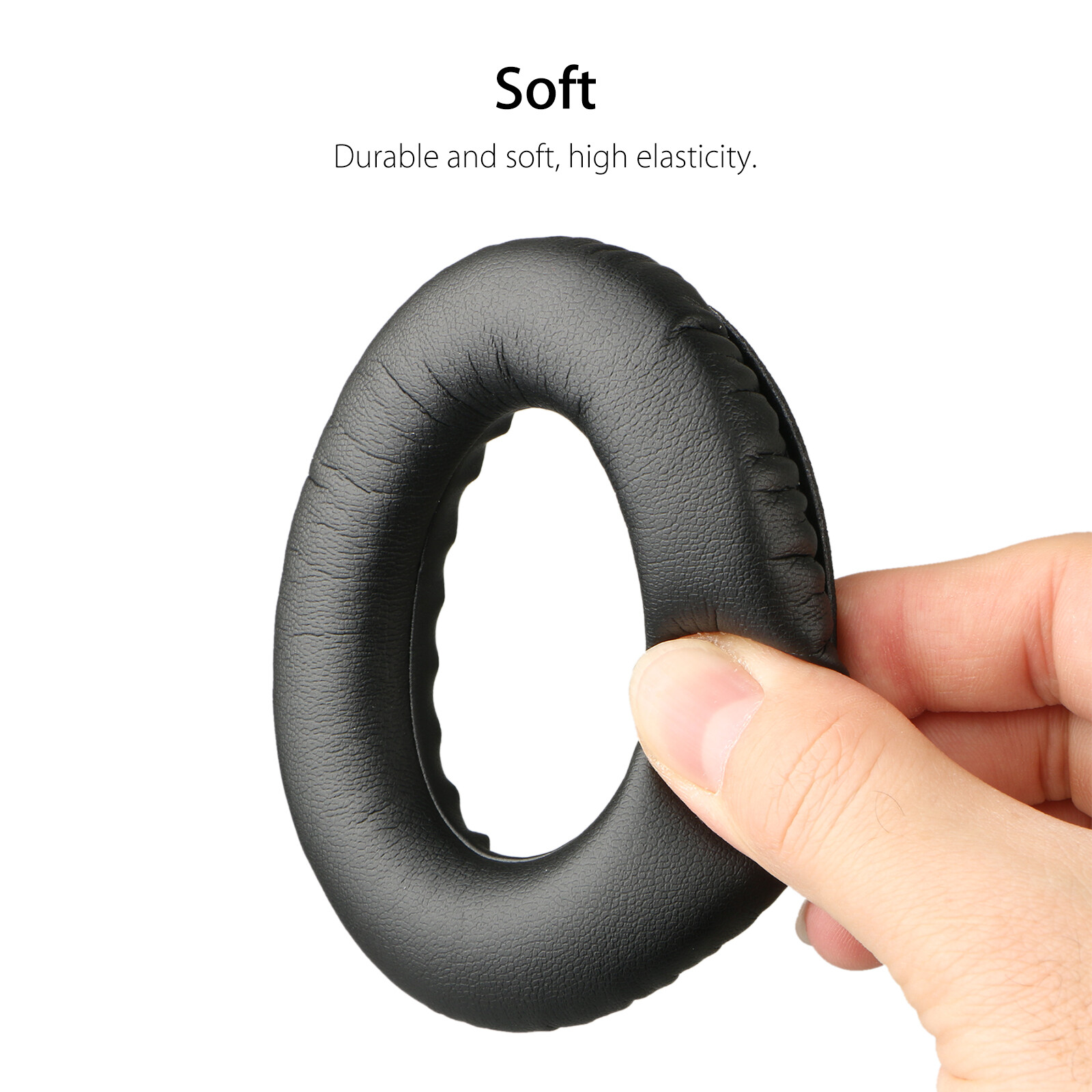 Ear Pad Cushion Replacement For Bose QC 35 Black!