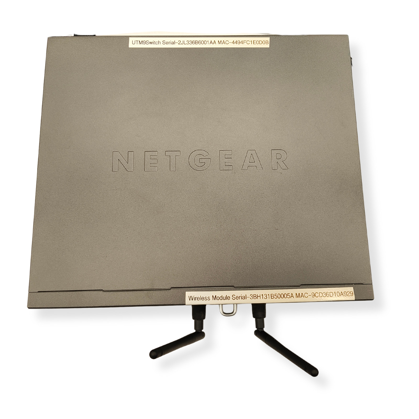 Netgear ProSecure UTM9S Firewall + Wireless-N Module | 6 x GB RJ45 Ports