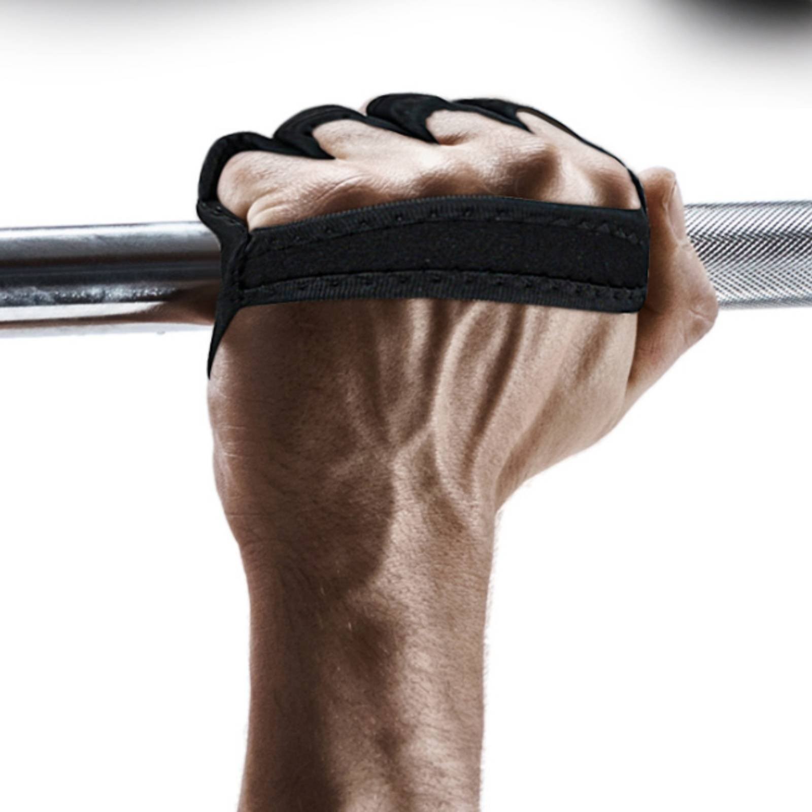 Fingerless Training Glove Lightweight Workout Grips Breathable for