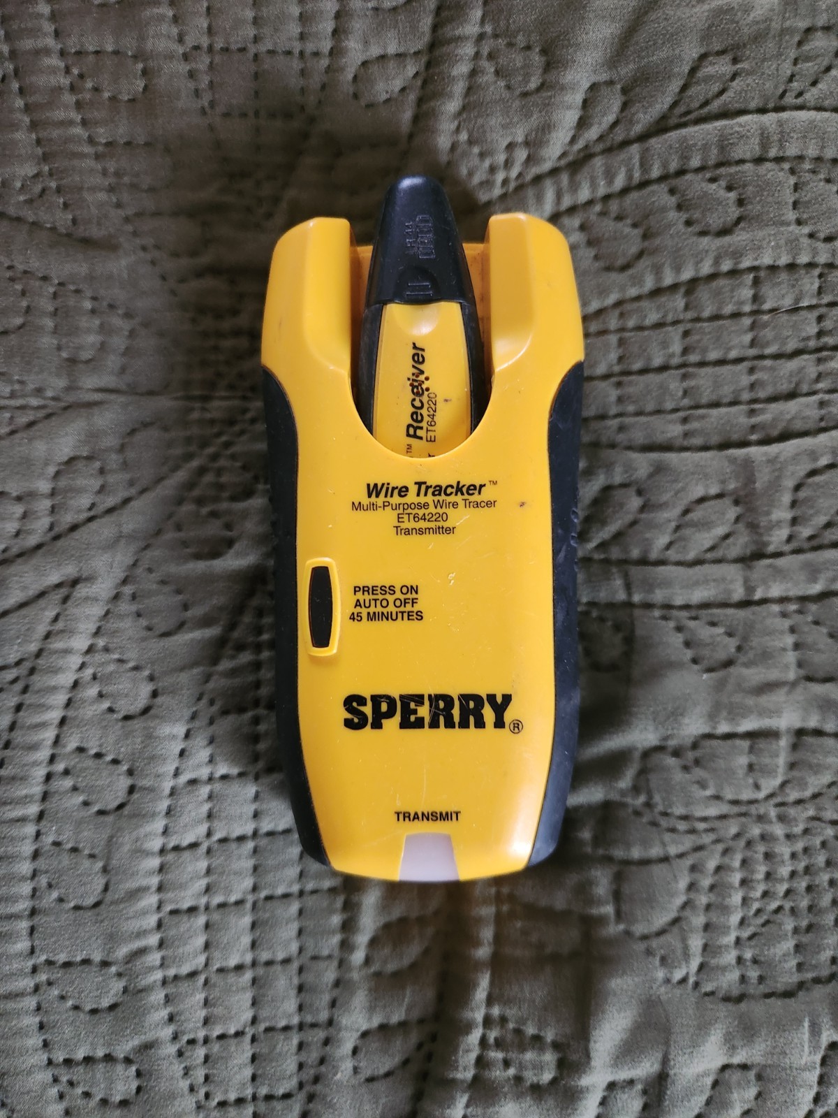 Sperry Instruments ET64220 Wire Tracker Tracer Audio / 1 Pack Yellow