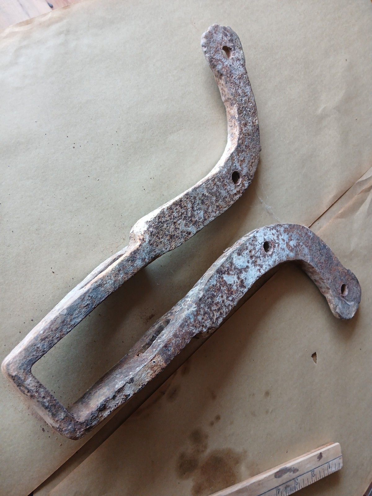 Blacksmith Post vice bracket part base plate clamp Leg Vise Heavy