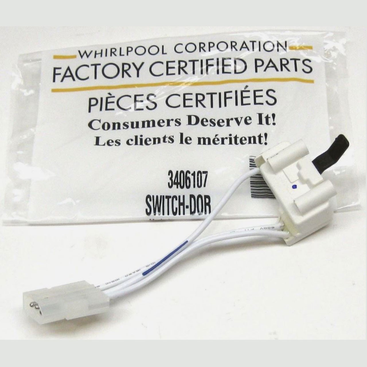 Kenmore Genuine OEM Dryer Door Switch Fit Models