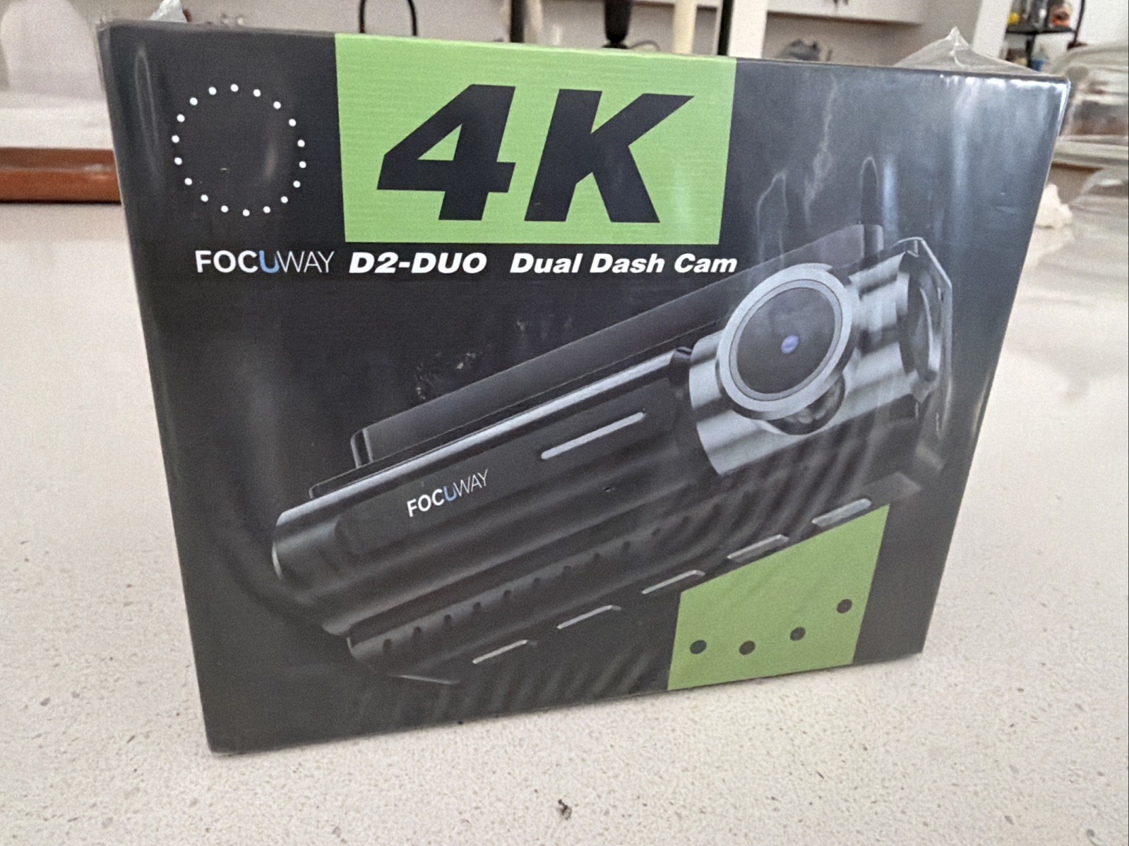 Dash Cam Front And Rear 4K D2 Duo Two Cameras For Cars and Trucks 1080p