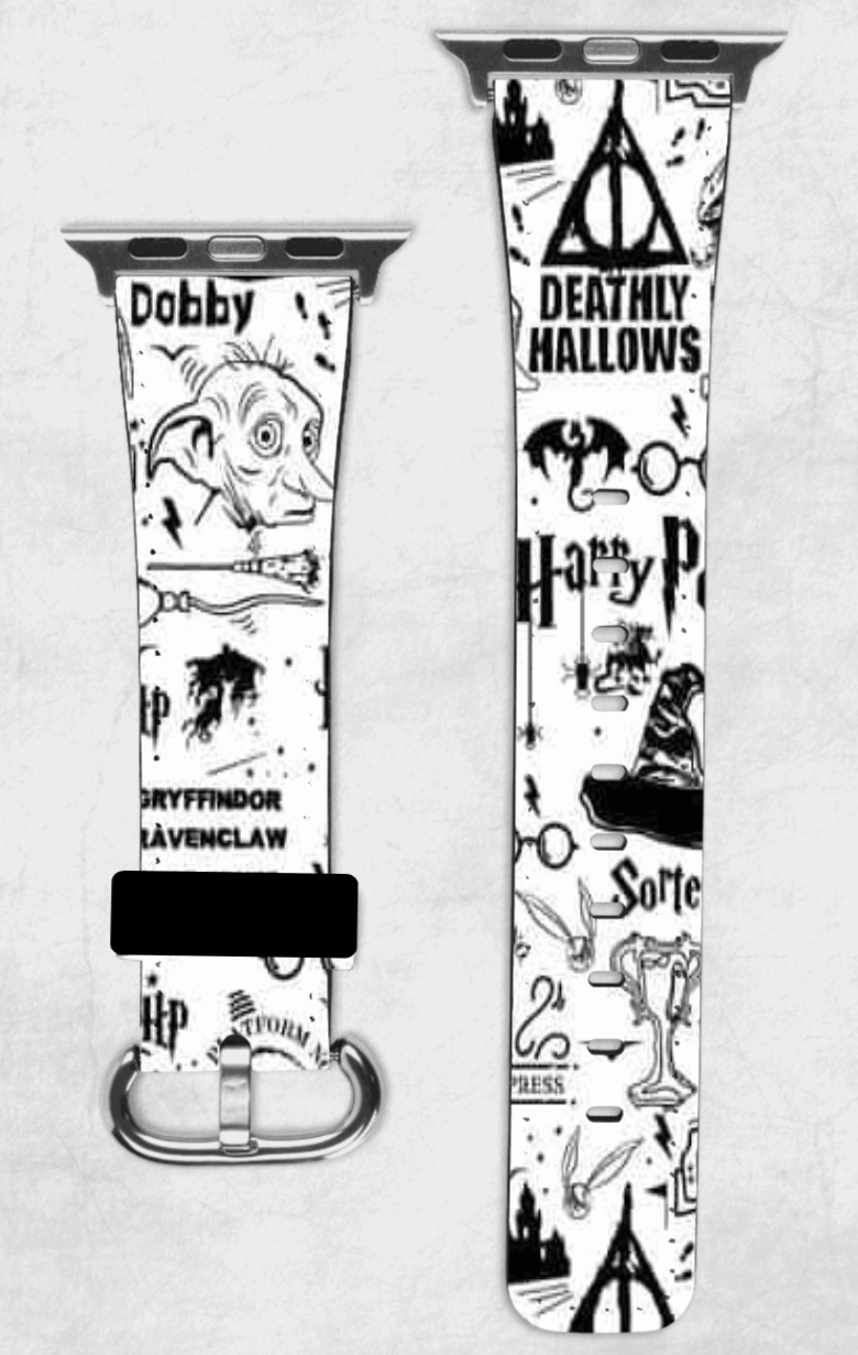 Harry Potter Deathly Hallows Apple Watch Band NEW 38/40/41 & 42/44/45 Hogwarts