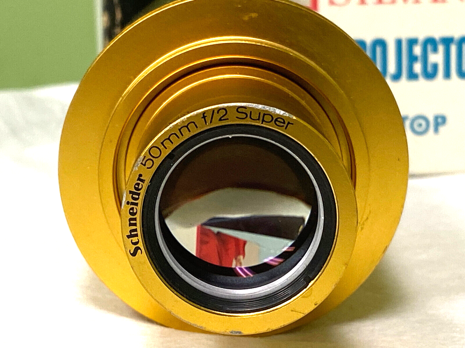 Schneider Super Cinelux FL 50mm Integrated Anamorphic 35mm projector Lens