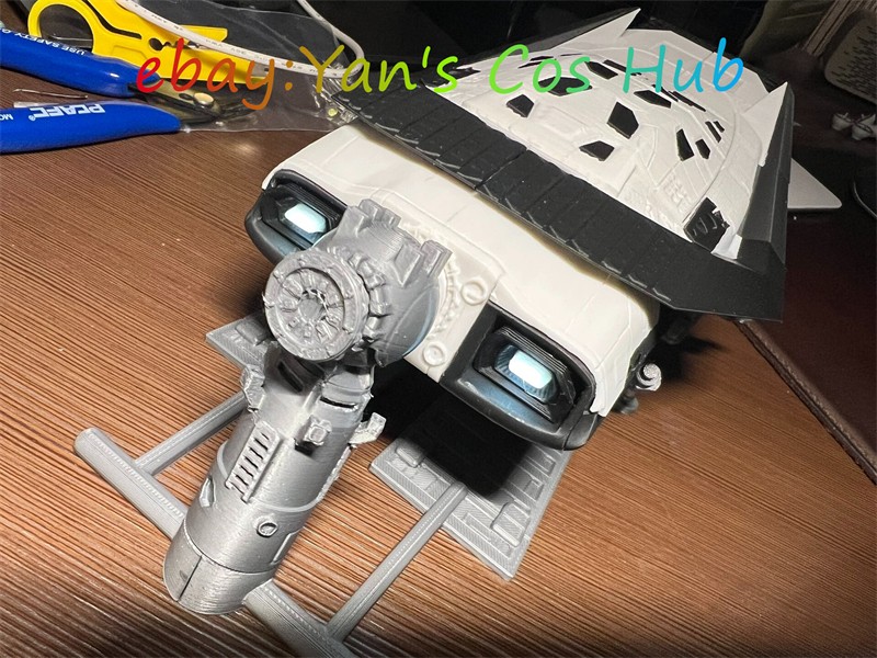 1:64 Interstellar Model Ranger Spaceship 3D Printed Static Model Light-up