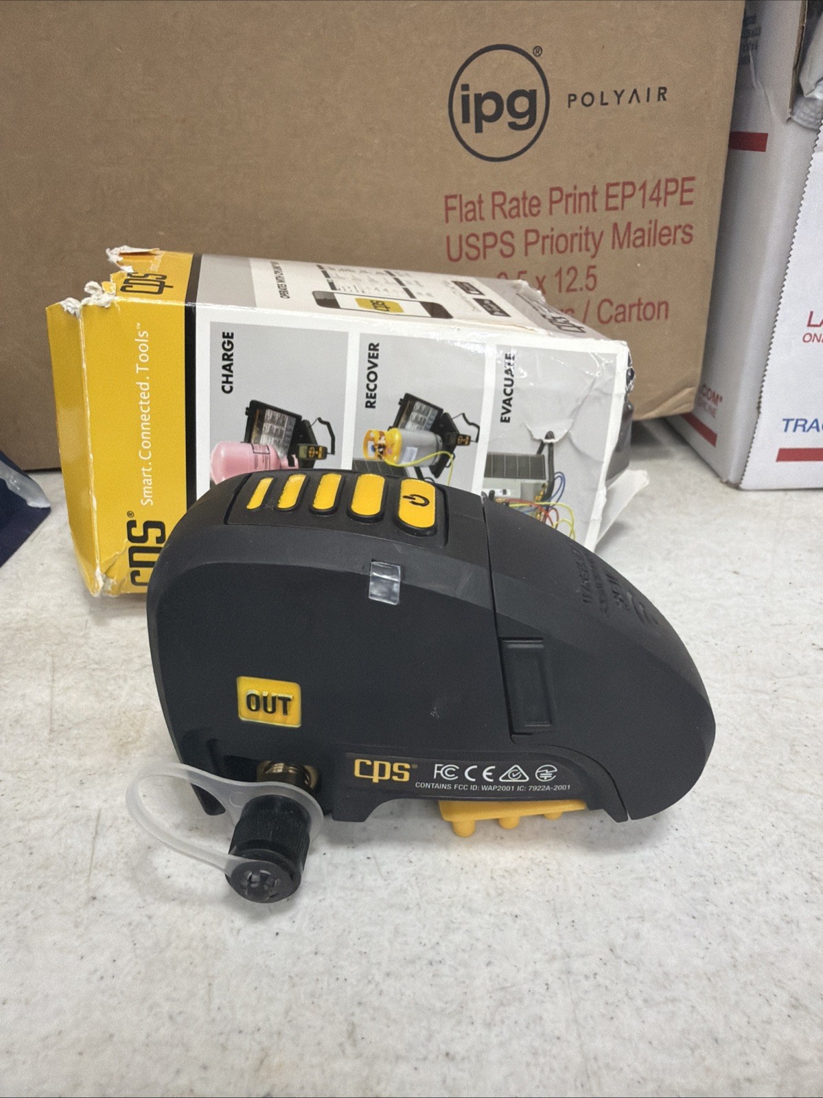 CPS Products SVW Wireless Solenoid Valve - Charge, Recover, & Evacuate