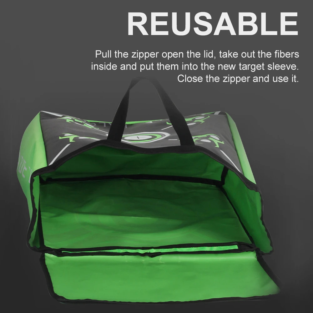 Waterproof Refillable Archery Target Bag with Handle – Hunting & Backyard Prac