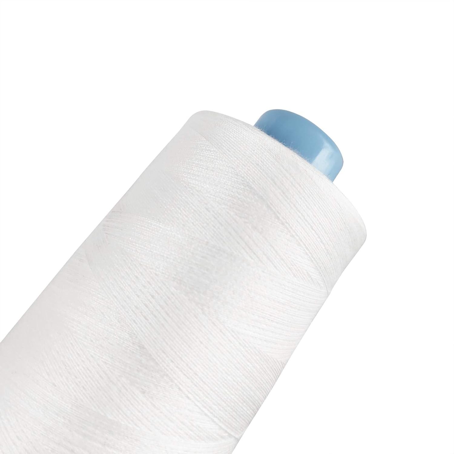 2 Spools Polyester Sewing Thread 3000 Yards White And Black