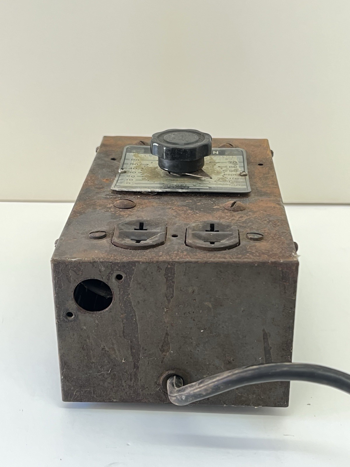 1940’s Varitran Model V-1 Variac Transformer - Untested