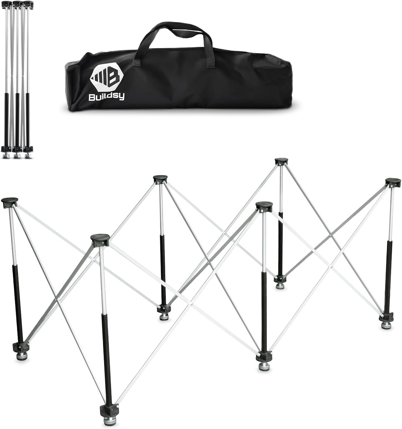 Buildsy NOBIDAI Aluminum Extendable Work Table W1400×D700 Load capacity 600kg