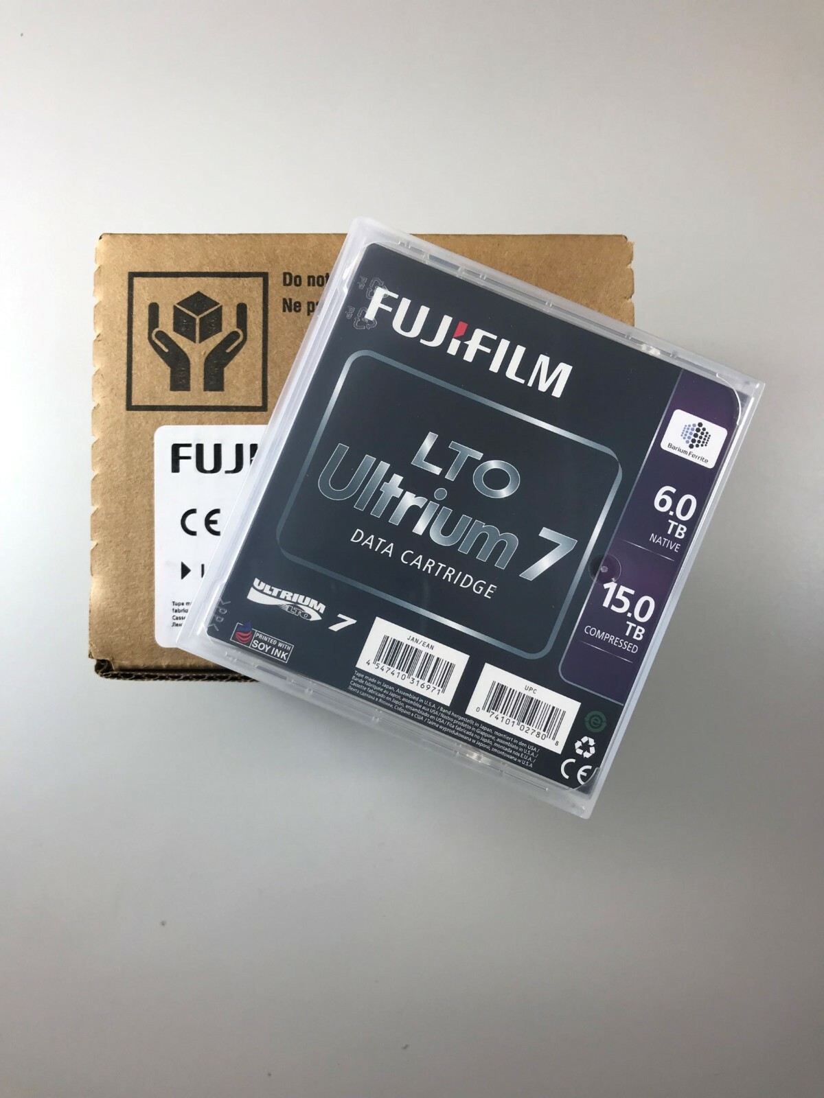 FUJI FILM LTO-7 TAPE CARTRIDGE 6.25TB BACKUP STORAGE- #16456574 - NEW