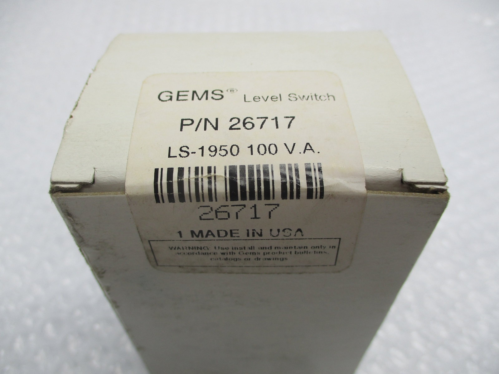 GEMS 26717 LEVEL SWITCH NSMP