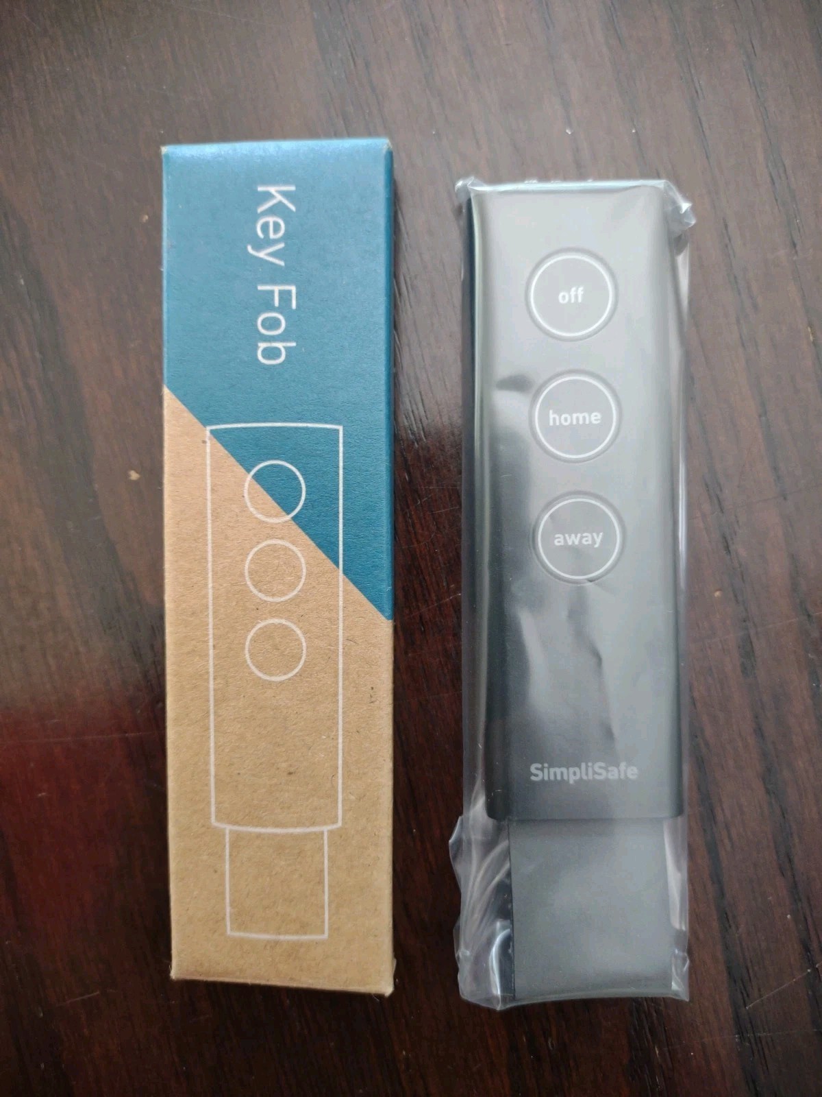 NEW SimpliSafe KF3B Key Fob Remote Black - Simplisafe Home Security System- NEW!