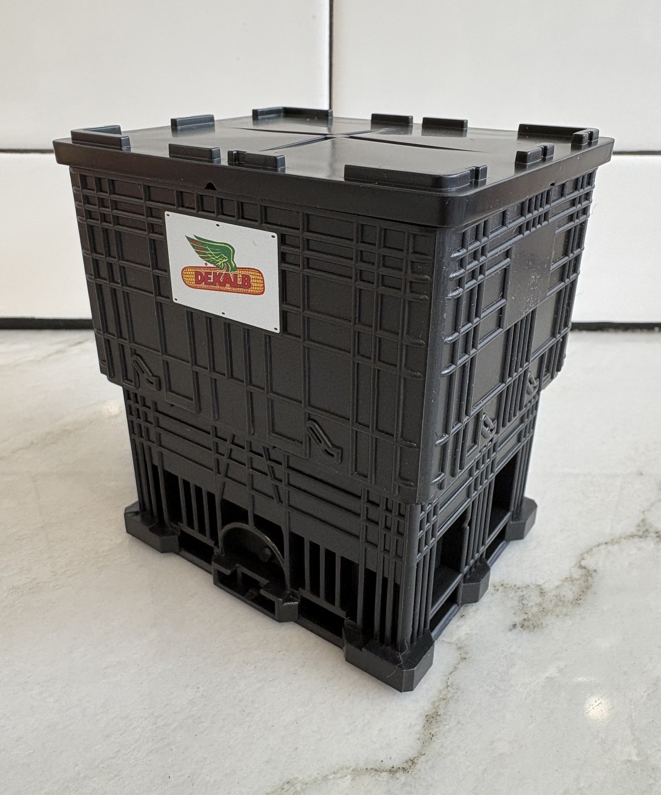 NEW!  DeKalb Mini Seed Box -  1/16 Scale Seed Corn Promotional Item & Toy!