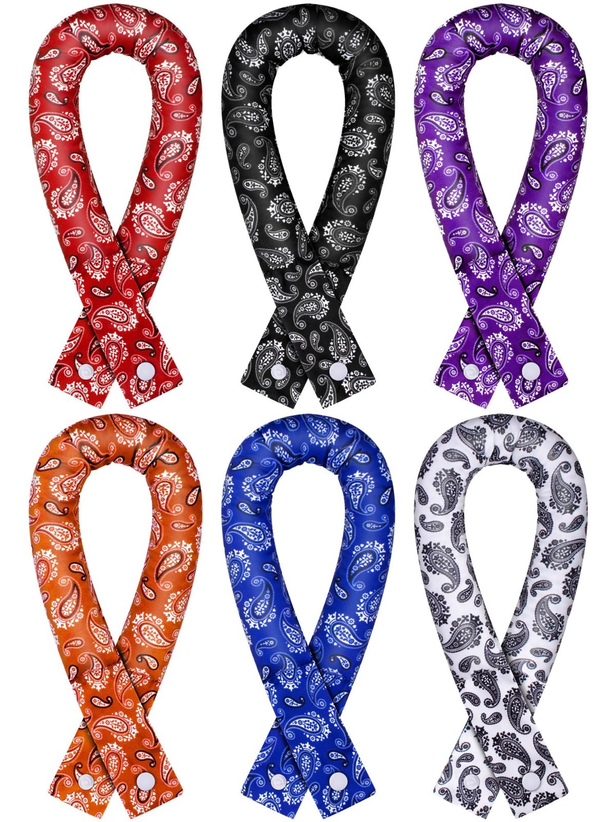 Cooling Neck Wraps - Ice Scarf Bandana for Hot Weather, Summer Relief for Men &