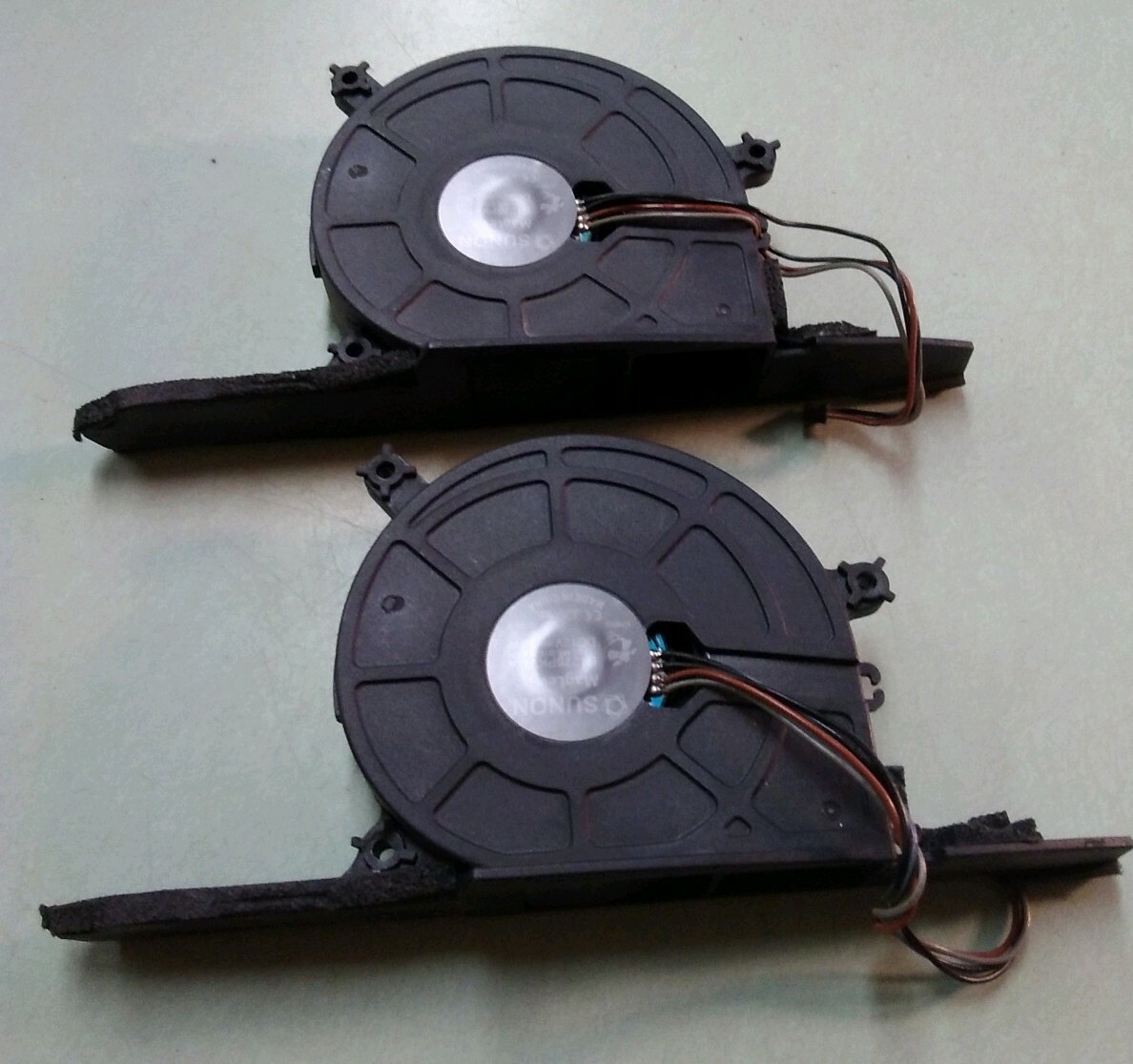 LOT OF 2  SUNON Maglev 4 Pin Optical Drive Fan B1275PKV1-A