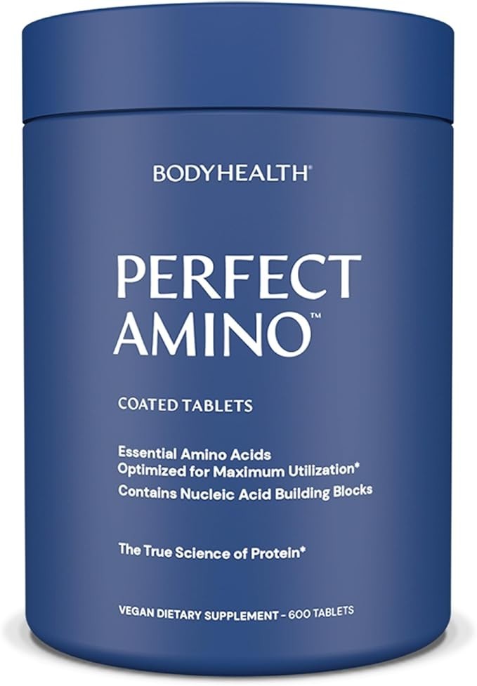 BodyHealth Perfect Amino (Coated), 600 Tablets, NEW, Free Shipping
