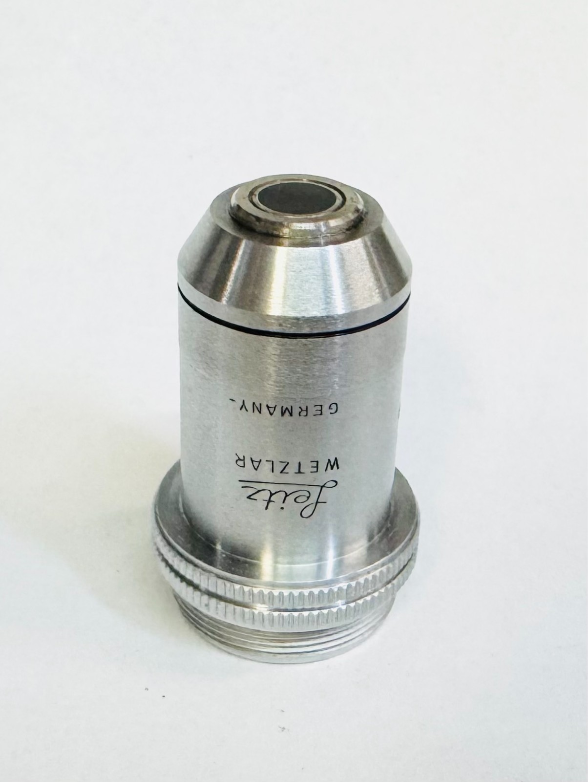 Leitz 12.5X/0.25 W P Water Immersion Polarizing Microscope Objective Lens 215mm