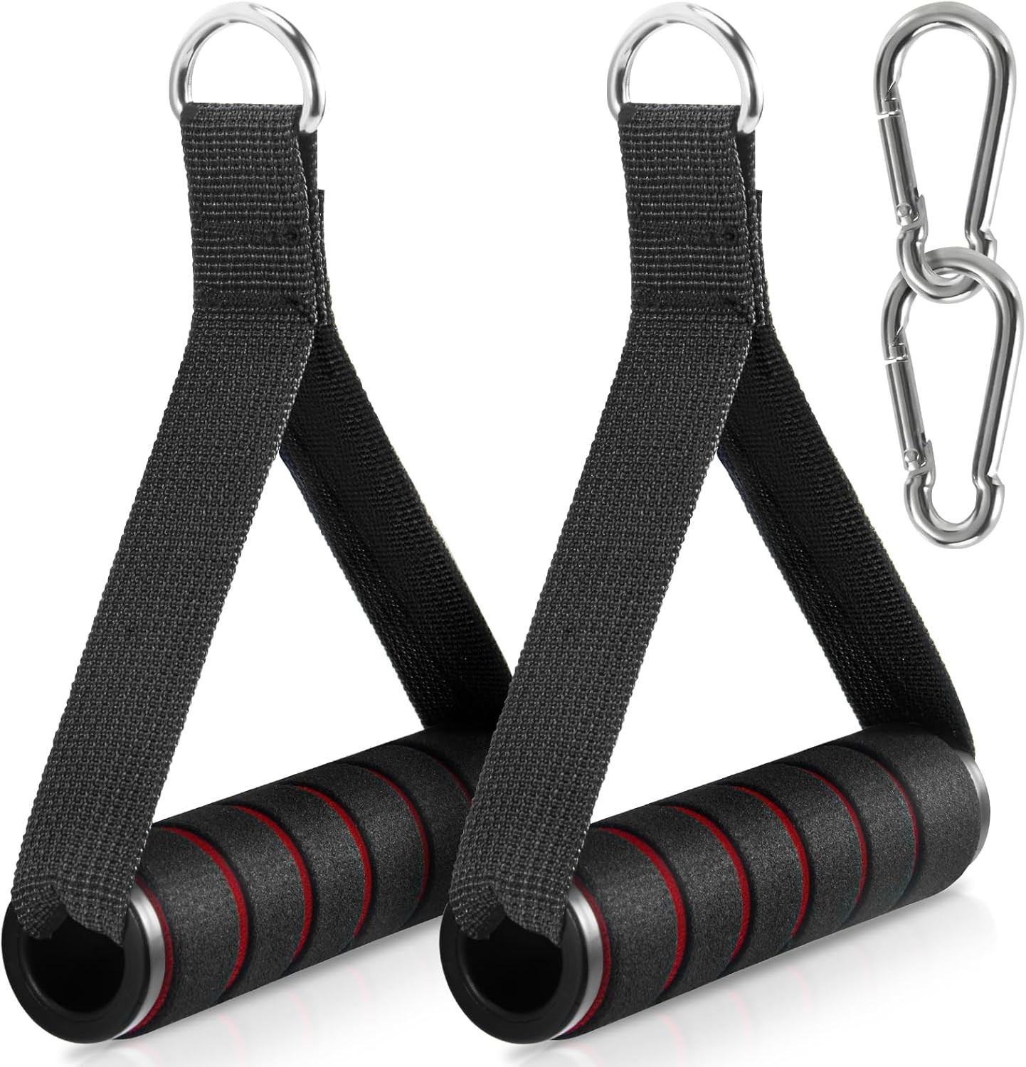 2 Pack Exercise Handles, Gym Handle Equipment for Cable Machine Attachments USA